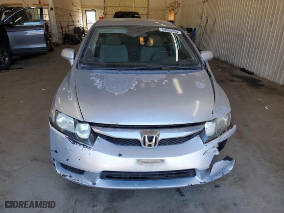 2009 Honda Civic Sdn LX with VIN 19XFA16519E051866, listed as a Copart auction lot 49695995 with 154,798 mi miles and Non Repairable. Bid and sale history available at carsss.com. Image 5.