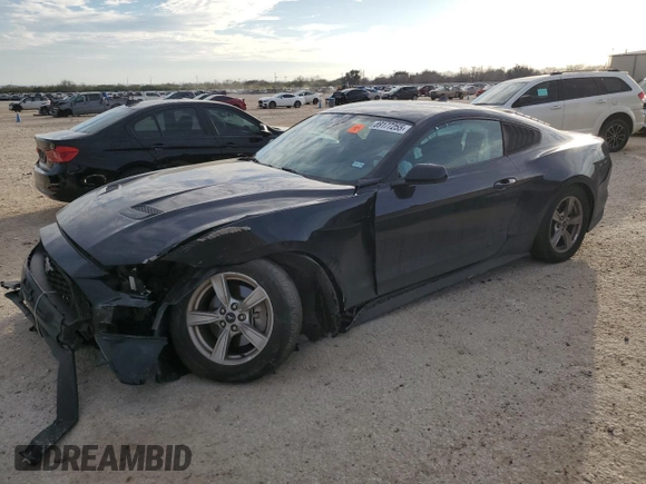 2021 Ford Mustang EcoBoost with VIN 1FA6P8TH8M5134145, listed as a Copart auction lot 89177255 with 41,098 mi miles and Salvage Title. Bid and sale history available at carsss.com. Image 1.