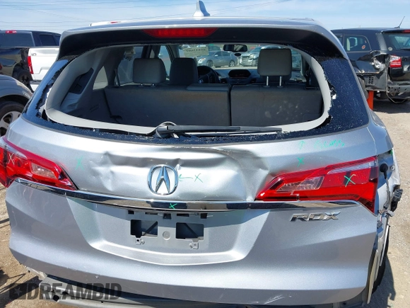2017 Acura RDX with VIN 5J8TB3H38HL014490, listed as a IAAI auction lot 41843607 with 110,093 mi miles. Bid and sale history available at carsss.com. Image 17.