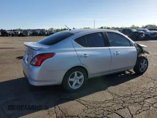 2019 Nissan Versa SV with VIN 3N1CN7AP0KL840887, listed as a Copart auction lot 56193595 with 85,801 mi miles and Salvage title. Bid and sale history available at DreamBid. Image 3.