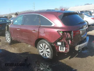 2014 Acura MDX Technology with VIN 5FRYD3H47EB004439, listed as a IAAI auction lot 41738172 with 169,946 mi miles and . Bid and sale history available at DreamBid. Image 3.