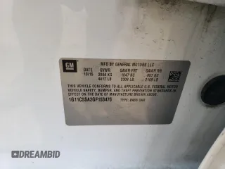 2016 Chevrolet Malibu LT with VIN 1G11C5SA2GF153476, listed as a Copart auction lot 53892335 with 181,044 mi miles and Salvage Title. Bid and sale history available at DreamBid. Image 12.