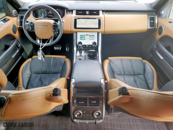 2018 Land Rover Range Rover Sport Autobiography with VIN SALWV2RE5JA189349, listed as a Copart auction lot 47091935 with 48,056 mi miles and Clean Title. Bid and sale history available at carsss.com. Image 8.