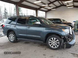 2008 Toyota Sequoia Limited with VIN 5TDBY68A58S010761, listed as a IAAI auction lot 41120472 with 126,270 mi miles and . Bid and sale history available at DreamBid. Image 13.