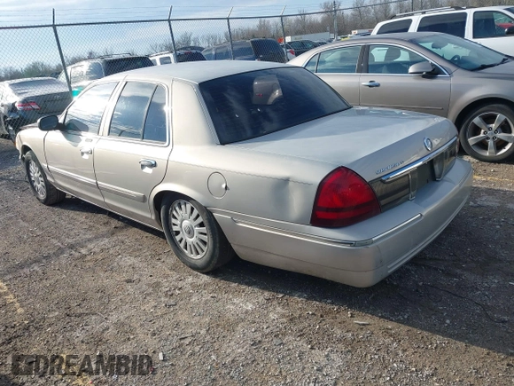 2008 Mercury Grand Marquis GS with VIN 2MEFM74V38X611049, listed as a IAAI auction lot 41869117 with 162,669 mi miles and . Bid and sale history available at DreamBid. Image 3.