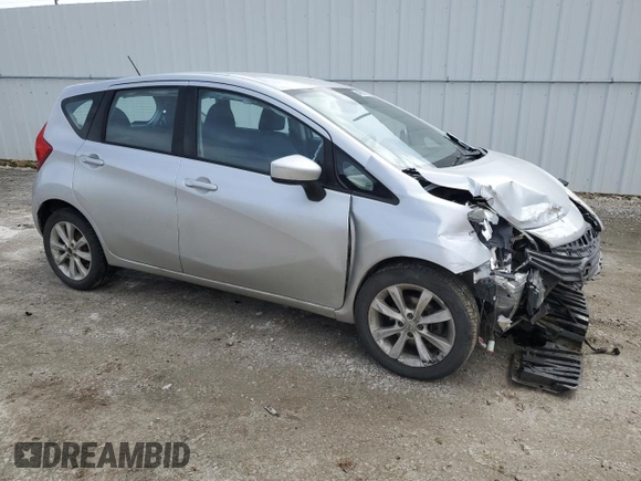 2015 Nissan Note SV with VIN 3N1CE2CP6FL360018, listed as a Copart auction lot 54950115 with 159,307 mi miles and Salvage title. Bid and sale history available at DreamBid. Image 4.