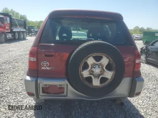 2005 Toyota RAV4 with VIN JTEGD20VX50051132, listed as a Copart auction lot 53438235 with 281,336 mi miles and Salvage Title. Bid and sale history available at carsss.com. Image 6.