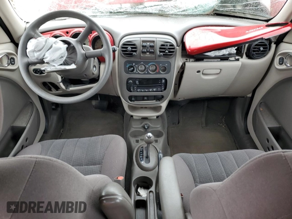 2005 Chrysler PT Cruiser Touring z VIN 3C4FY58B25T630294, wystawiony jako Copart lot #60383433 z przebiegiem Nie podano mil oraz Szkoda całkowita • Salvage title. Historia ofert i sprzedaży dostępna na DreamBid. Obrazek 8.