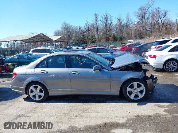 2011 Mercedes-Benz C-Class C 300 Sport with VIN WDDGF8BB1BR153274, listed as a IAAI auction lot 41890829 with 96,444 mi miles. Bid and sale history available at carsss.com. Image 13.