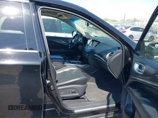 2018 Infiniti QX60 with VIN 5N1DL0MM4JC529193, listed as a IAAI auction lot 42091013 with 202,602 mi miles. Bid and sale history available at carsss.com. Image 5.