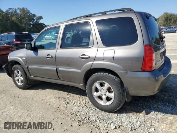 2006 Mazda Tribute S with VIN 4F2YZ041X6KM24035, listed as a Copart auction lot 45943285 with 105,040 mi miles and Salvage Title. Bid and sale history available at DreamBid. Image 2.