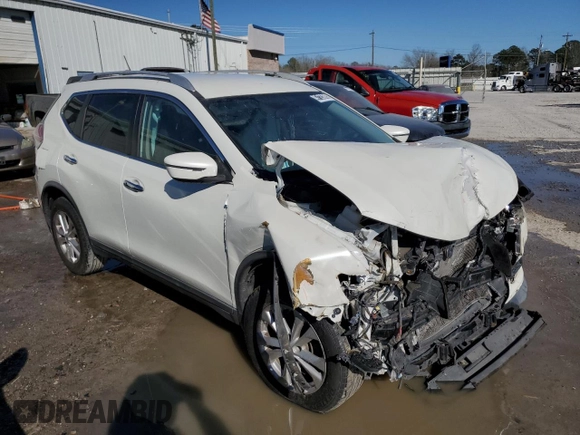 2016 Nissan Rogue SV with VIN KNMAT2MTXGP645803, listed as a Copart auction lot 47123695 with 333,333 mi miles and Clean Title. Bid and sale history available at carsss.com. Image 4.