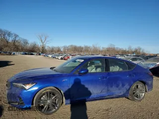 2025 Acura Integra w/A-Spec Package z VIN 19UDE4H38SA000593, wystawiony jako Copart lot #47000605 z przebiegiem 10 181 mil mil oraz Szkoda całkowita • Salvage title. Historia ofert i sprzedaży dostępna na DreamBid. Obrazek 1.