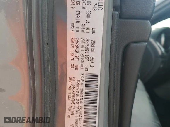 2020 Jeep Grand Cherokee Altitude with VIN 1C4RJFAG5LC105137, listed as a Copart auction lot 48630425 with 104,621 mi miles and Salvage Title. Bid and sale history available at carsss.com. Image 16.
