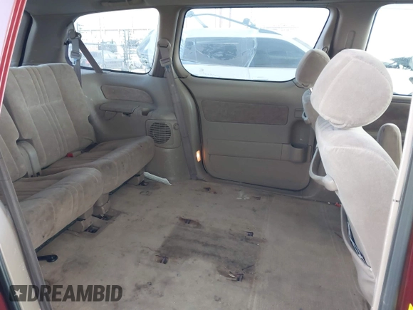 2002 Toyota Sienna LE with VIN 4T3ZF13C02U473719, listed as a IAAI auction lot 42272685 with 301,288 mi miles and . Bid and sale history available at DreamBid. Image 8.