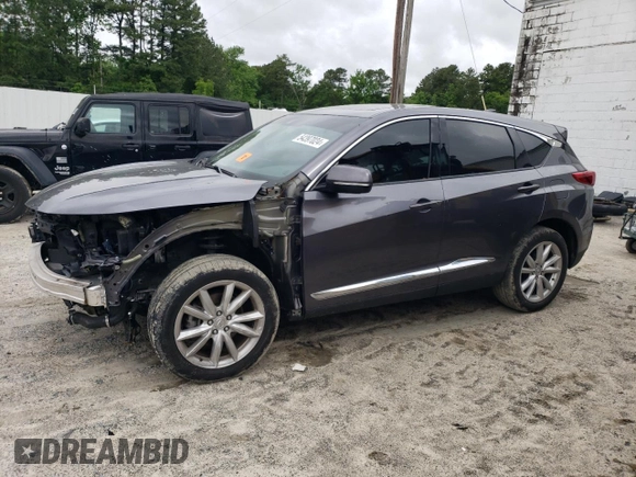2019 Acura RDX with VIN 5J8TC2H39KL012794, listed as a Copart auction lot 54397024 with 77,403 mi miles and Salvage Title. Bid and sale history available at carsss.com. Image 1.