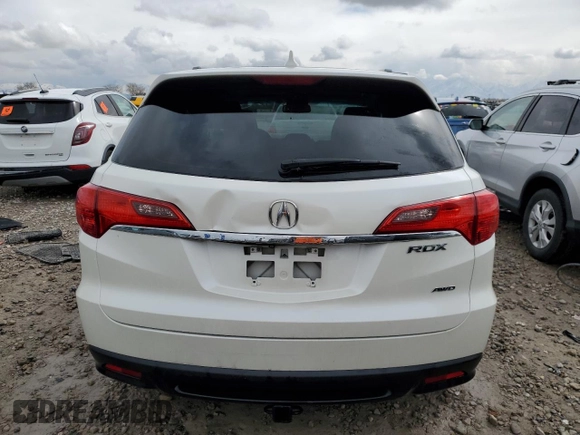 2015 Acura RDX with VIN 5J8TB4H3XFL007043, listed as a Copart auction lot 51367695 with 111,955 mi miles and Salvage Title. Bid and sale history available at carsss.com. Image 6.