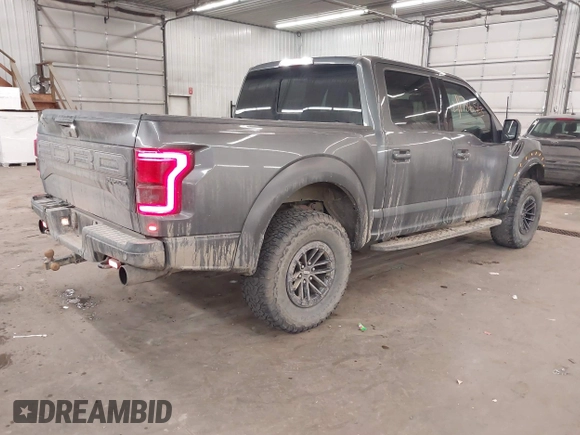 2019 Ford F-150 Raptor with VIN 1FTFW1RG0KFC64964, listed as a IAAI auction lot 41786563 with 70,734 mi miles. Bid and sale history available at carsss.com. Image 4.