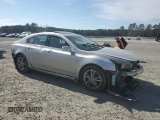 2010 Acura TL Tech with VIN 19UUA8F58AA004987, listed as a Copart auction lot 49766295 with 0 mi miles and Salvage Title. Bid and sale history available at carsss.com. Image 4.