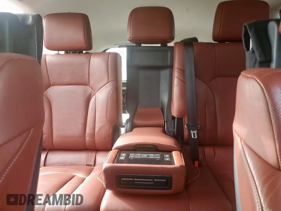 2017 Lexus LX 570 with VIN JTJHY7AX6H4237898, listed as a Copart auction lot 61805495 with 97,598 mi miles and Salvage title. Bid and sale history available at DreamBid. Image 10.