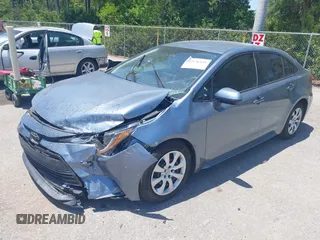 2023 Toyota Corolla LE with VIN 5YFB4MDE9PP016692, listed as a IAAI auction lot 42136141 with 34,671 mi miles and . Bid and sale history available at carsss.com. Image 17.
