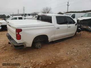 2019 Chevrolet Silverado 1500 LTZ with VIN 3GCUYGED6KG139837, listed as a Copart auction lot 84637324 with 0 mi miles and Salvage Title. Bid and sale history available at carsss.com. Image 3.