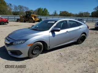2018 Honda Civic Sedan LX with VIN 19XFC2F56JE037353, listed as a Copart auction lot 49585615 with 83,077 mi miles and Non Repairable. Bid and sale history available at carsss.com. Image 1.