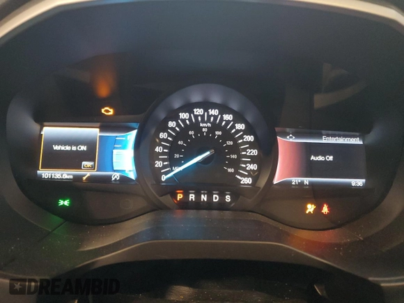 2020 Ford Edge SEL with VIN 2FMPK4J92LBA64715, listed as a Copart auction lot 61615675 with 101,135 mi miles and Salvage title. Bid and sale history available at DreamBid. Image 9.