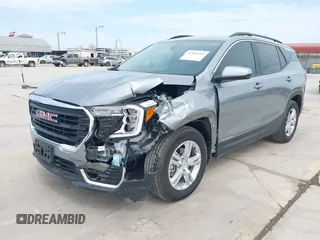 2024 GMC Terrain SLE z VIN 3GKALMEG7RL263549, wystawiony jako IAAI lot #42055302 z przebiegiem 8 023 mil mil oraz . Historia ofert i sprzedaży dostępna na DreamBid. Obrazek 21.