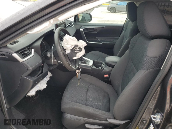 2020 Toyota RAV4 LE with VIN 2T3H1RFV7LC057708, listed as a Copart auction lot 45990235 with 68,924 mi miles and Non Repairable. Bid and sale history available at DreamBid. Image 7.