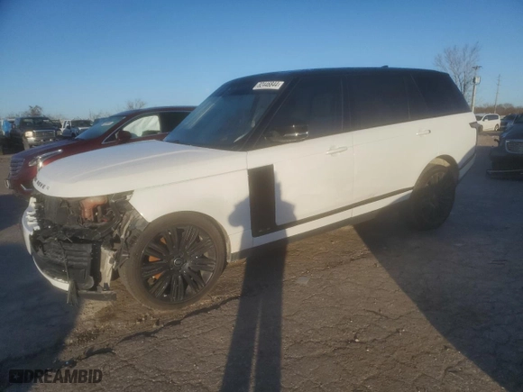 2021 Land Rover Range Rover with VIN SALGS5SE2MA424318, listed as a Copart auction lot 82446844 with 55,812 mi miles and Salvage Title. Bid and sale history available at carsss.com. Image 1.