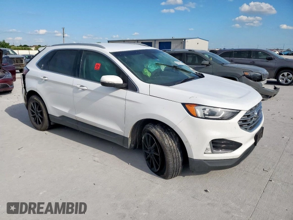 2019 Ford Edge SEL с VIN 2FMPK3J94KBC19595, выставлен на аукционе Copart как лот 62824025 с пробегом Не указан миль и Списание • Salvage title. История ставок и продаж доступна на DreamBid. Изображение 4.