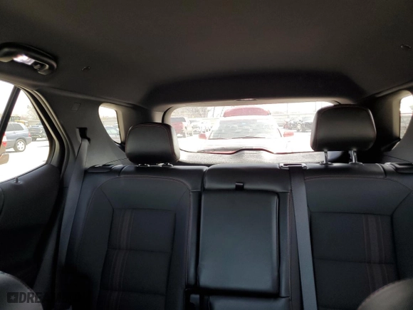 2024 Chevrolet Equinox RS with VIN 3GNAXMEG5RS235651, listed as a Copart auction lot 49004705 with 20,580 mi miles and Salvage Title. Bid and sale history available at carsss.com. Image 10.