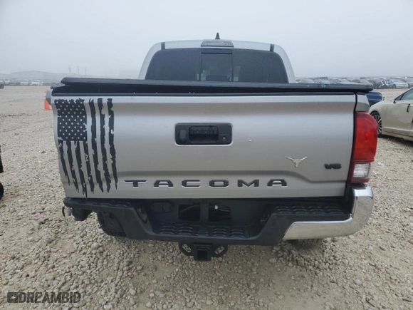 2020 Toyota Tacoma 2WD SR5 with VIN 5TFAZ5CN9LX093336, listed as a Copart auction lot 42951595 with 29,226 mi miles and Salvage Title. Bid and sale history available at carsss.com. Image 6.