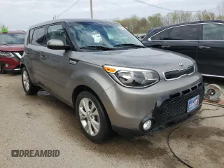 2016 Kia Soul + with VIN KNDJP3A52G7322863, listed as a Copart auction lot 53725155 with 0 mi miles and Salvage Title. Bid and sale history available at carsss.com. Image 4.