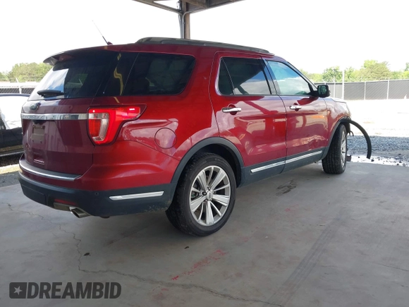 2019 Ford Explorer Limited z VIN 1FM5K7F88KGB34072, wystawiony jako IAAI lot #42244418 z przebiegiem 116 838 mil mil oraz . Historia ofert i sprzedaży dostępna na DreamBid. Obrazek 4.