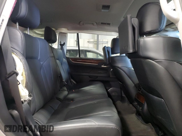 2018 Lexus LX 570 with VIN JTJHY7AX6J4261835, listed as a Copart auction lot 55998945 with 99,673 mi miles and Salvage title. Bid and sale history available at DreamBid. Image 11.