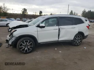 2020 Honda Pilot Touring 8-Passenger with VIN 5FNYF5H95LB017710, listed as a Copart auction lot 80136204 with 88,384 mi miles and Salvage Title. Bid and sale history available at DreamBid. Image 1.
