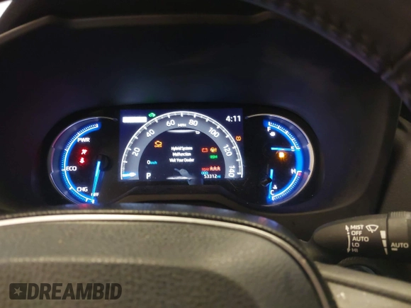 2021 Toyota RAV4 Hybrid XSE with VIN 4T3E6RFV8MU046348, listed as a IAAI auction lot 40520896 with 53,312 mi miles and . Bid and sale history available at DreamBid. Image 7.
