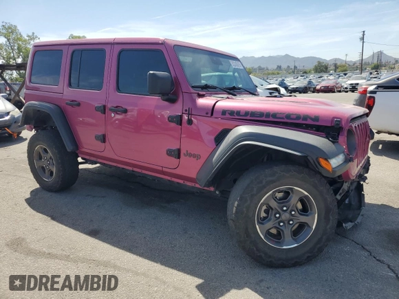 2021 Jeep Wrangler Unlimited Rubicon с VIN 1C4JJXFG2MW854005, выставлен на аукционе Copart как лот 52245075 с пробегом 41 093 миль миль и Списание • Salvage title. История ставок и продаж доступна на DreamBid. Изображение 4.
