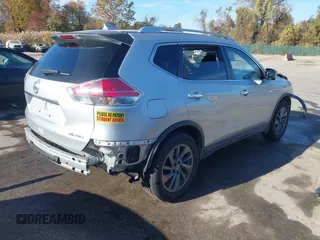 2016 Nissan Rogue SV with VIN KNMAT2MV6GP733975, listed as a IAAI auction lot 40775934 with 68,718 mi miles and . Bid and sale history available at DreamBid. Image 4.