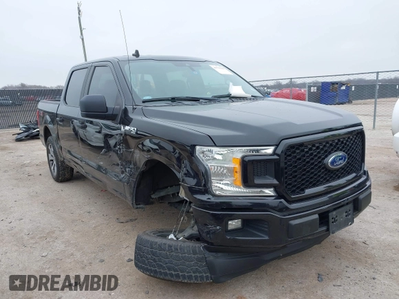 2020 Ford F-150 XL with VIN 1FTEW1CP7LKD07631, listed as a IAAI auction lot 41711165 with 101,608 mi miles. Bid and sale history available at carsss.com. Image 1.