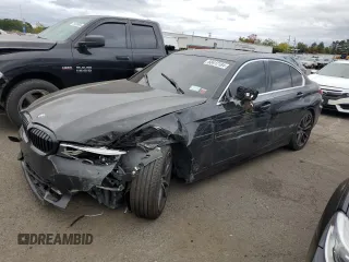 2019 BMW 3 Series 330i with VIN WBA5R1C52KFH30663, listed as a Copart auction lot 68412184 with Not provided miles and Salvage title. Bid and sale history available at DreamBid. Image 1.