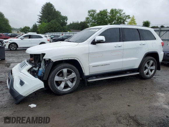 2014 Jeep Grand Cherokee Limited with VIN 1C4RJFBG9EC200141, listed as a Copart auction lot 60507385 with 101,917 mi miles and Salvage title. Bid and sale history available at DreamBid. Image 1.