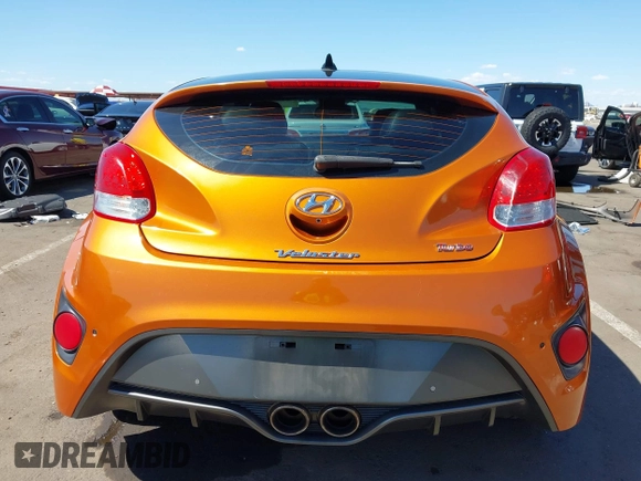 2016 Hyundai Veloster Turbo with VIN KMHTC6AE6GU258636, listed as a IAAI auction lot 42228564 with 92,058 mi miles and . Bid and sale history available at DreamBid. Image 17.
