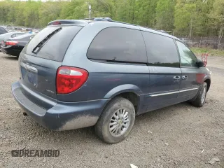 2001 Chrysler Town & Country Limited with VIN 2C8GP64L51R208544, listed as a Copart auction lot 53627495 with 0 mi miles and Salvage Title. Bid and sale history available at carsss.com. Image 3.