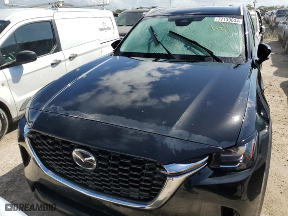 2024 Mazda CX-90 3.3 Turbo Select with VIN JM3KKAHD8R1153644, listed as a Copart auction lot 77139634 with 0 mi miles and Non Repairable. Bid and sale history available at carsss.com. Image 5.