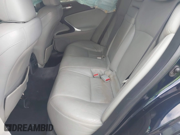 2006 Lexus IS 250 with VIN JTHBK262962002770, listed as a IAAI auction lot 42264229 with 294,844 mi miles and . Bid and sale history available at DreamBid. Image 8.