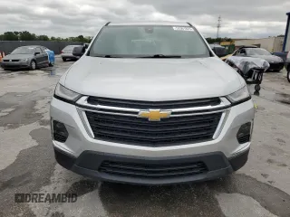 2022 Chevrolet Traverse LS with VIN 1GNERFKW1NJ100987, listed as a Copart auction lot 52361825 with 34,846 mi miles and Salvage title. Bid and sale history available at DreamBid. Image 5.