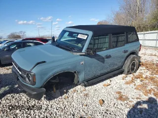 2022 Ford Bronco with VIN 1FMDE5DH5NLA97519, listed as a Copart auction lot 81093884 with 32,166 mi miles and Salvage Title. Bid and sale history available at DreamBid. Image 1.